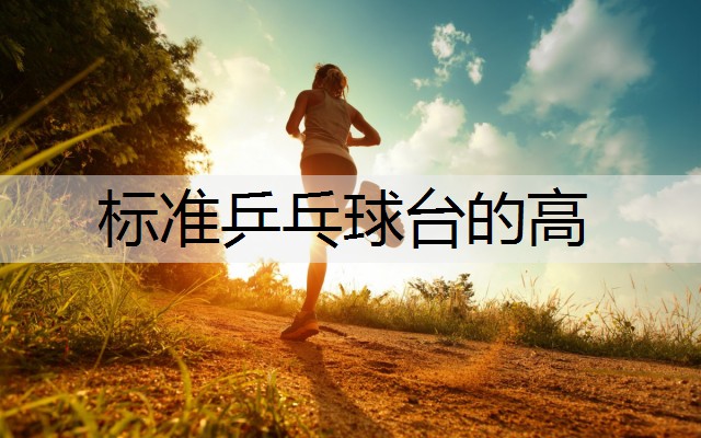 标准乒乓球台的高