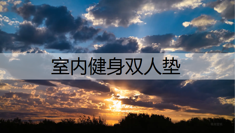 室内健身双人垫