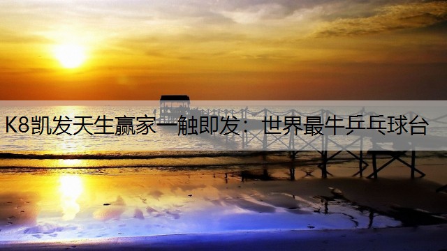 世界最牛乒乓球台
