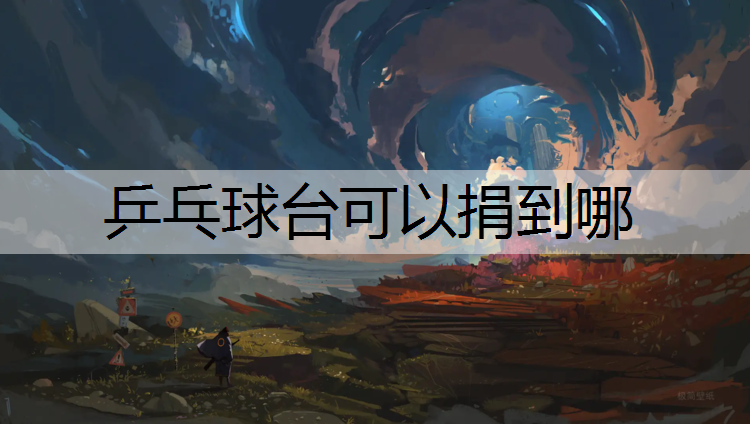 乒乓球台可以捐到哪